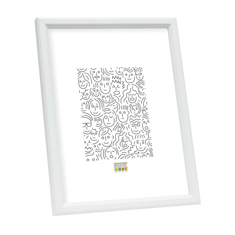 Deknudt Cadre Bois Blanc 15x20 (S236K1)