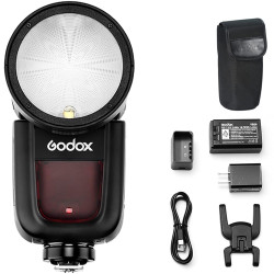 Godox V1 Nikon kit accessoires