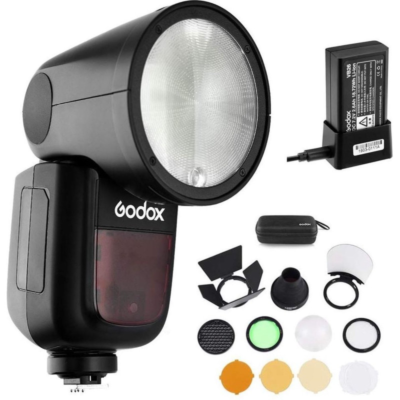 Godox V1 Nikon kit accessoires