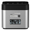 Hahnel Chargeur Pro Cube 2 pour Can