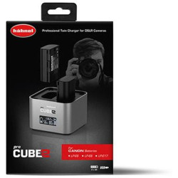 Hahnel Chargeur Pro Cube 2 pour Canon