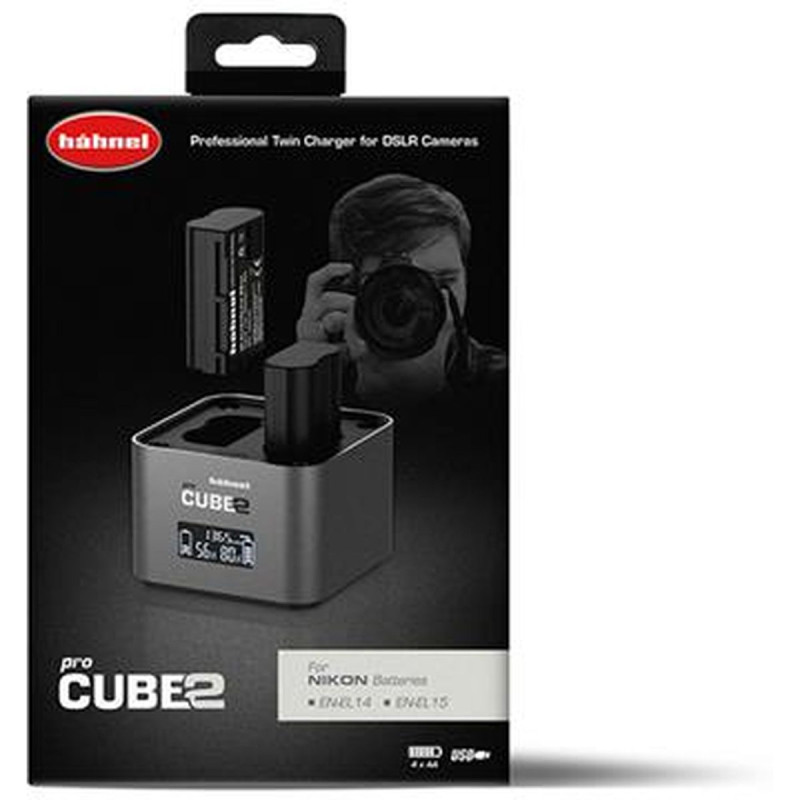 Hahnel Chargeur Pro Cube 2 pour Nik