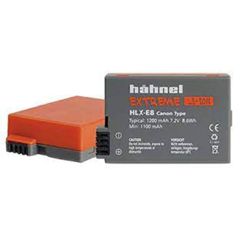 Hahnel Batterie Equivalent Canon LP-E8 Extreme