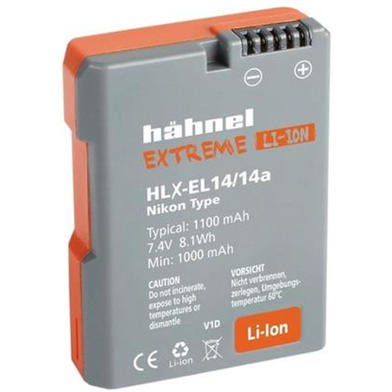 Hahnel Batterie Equivalent Nikon EN