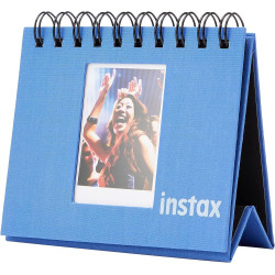 Fujifilm Album photo Instax Mini "Twin flip" Bleu foncé