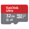 Sandisk micro SD Ultra 32 GB + adaptateur