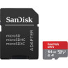 Sandisk micro SD Ultra 64 GB + adaptateur