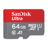 Sandisk micro SD Ultra 64 GB + read