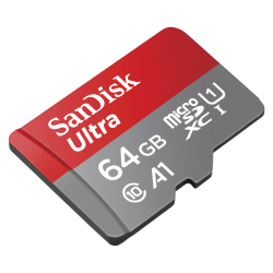 Sandisk micro SD Ultra 64 GB + read