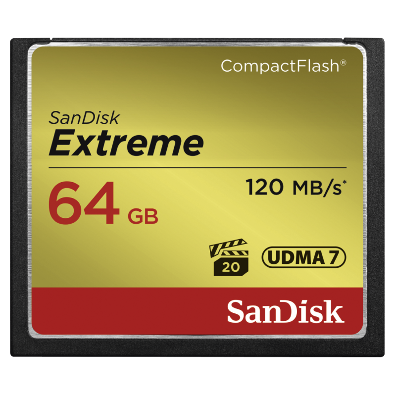 Sandisk Compact flash Extreme 64 Gb