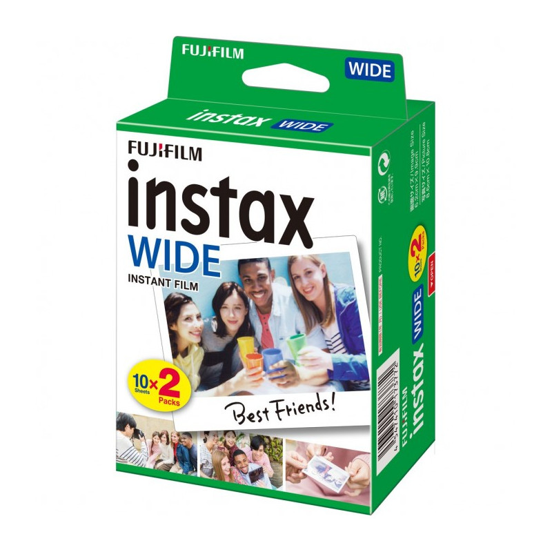 Fuji Instax Film Wide 20 Photos