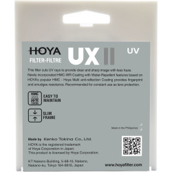 Hoya Filtre UV UXII 62 mm