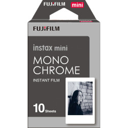 Fujifilm Film Instax Mini 10 Photos Noir et Blanc