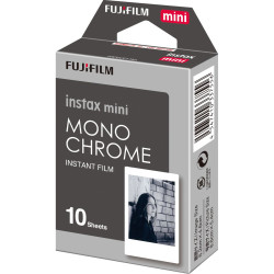 Fujifilm Film Instax Mini 10 Photos Noir et Blanc