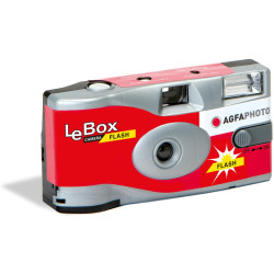 Agfa Appareil photo jetable avec flash de 27 photos "Le Box"