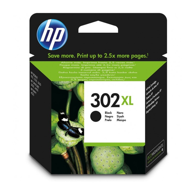 HP cartouche 302 noir XL