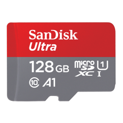 Sandisk micro SD Ultra 128 GB + reader