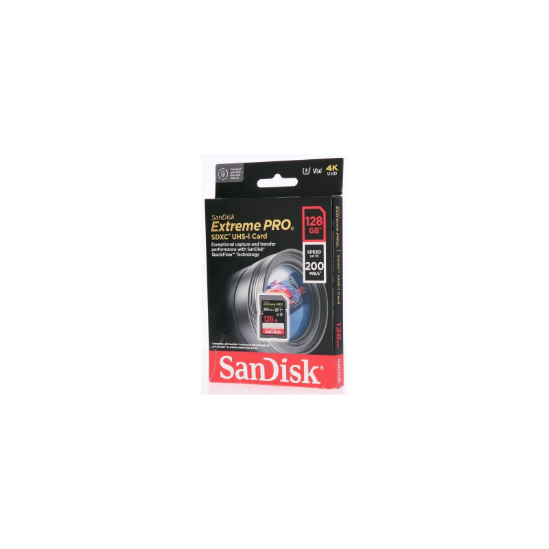 Sandisk SDXC Extreme Pro 128 Gb