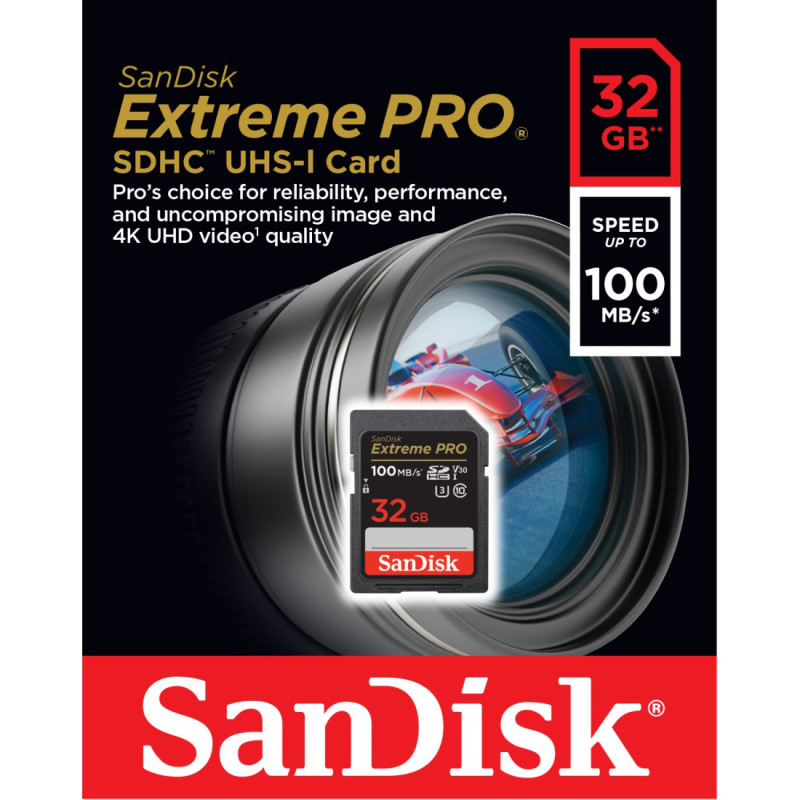 Sandisk SDHC Extreme 32 Gb