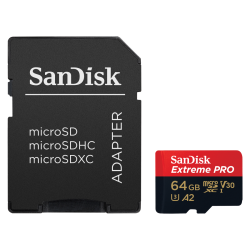 Sandisk micro SDExtreme Pro 64 GB +