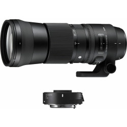 Sigma 150-600 f5-6.3 DG OS HSM Contemporain avec TC-1401 kit Canon