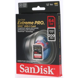 Sandisk SDXC Extreme Pro 64 Gb