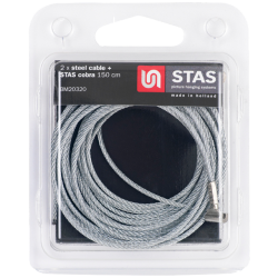 Stas Cobra + Steel Cable 150cm 2X