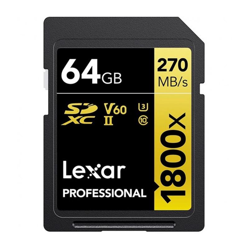 Lexar Professional SD 64 Gb (1800x