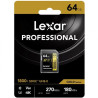 Lexar Professional SD 64 Gb (1800x / 270MBs)