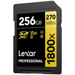 Lexar Professional SD 256 Gb (1800x)