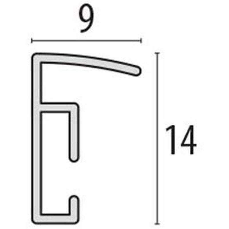 Zep cadre blanc 15x20 (KW3)