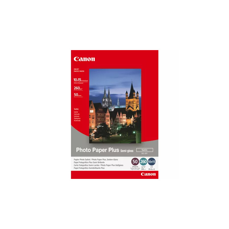 Canon Papier Photo SG-201 10x15 - 50 feuilles