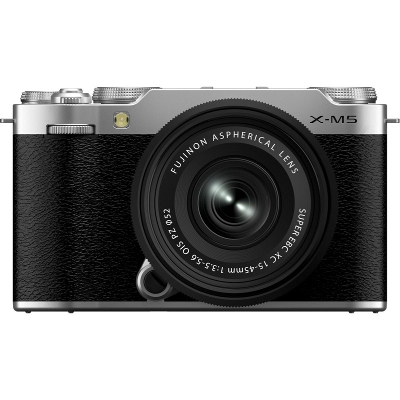 Fujifilm X-M5 + 15-45 mm f/3.5-5.6 OIS PZ Gris (silver)