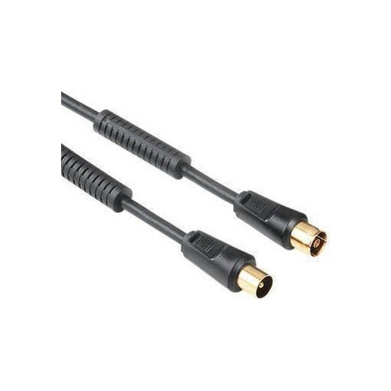 Hama Cordon d’antenne : coaxiale mâle - coaxiale femelle