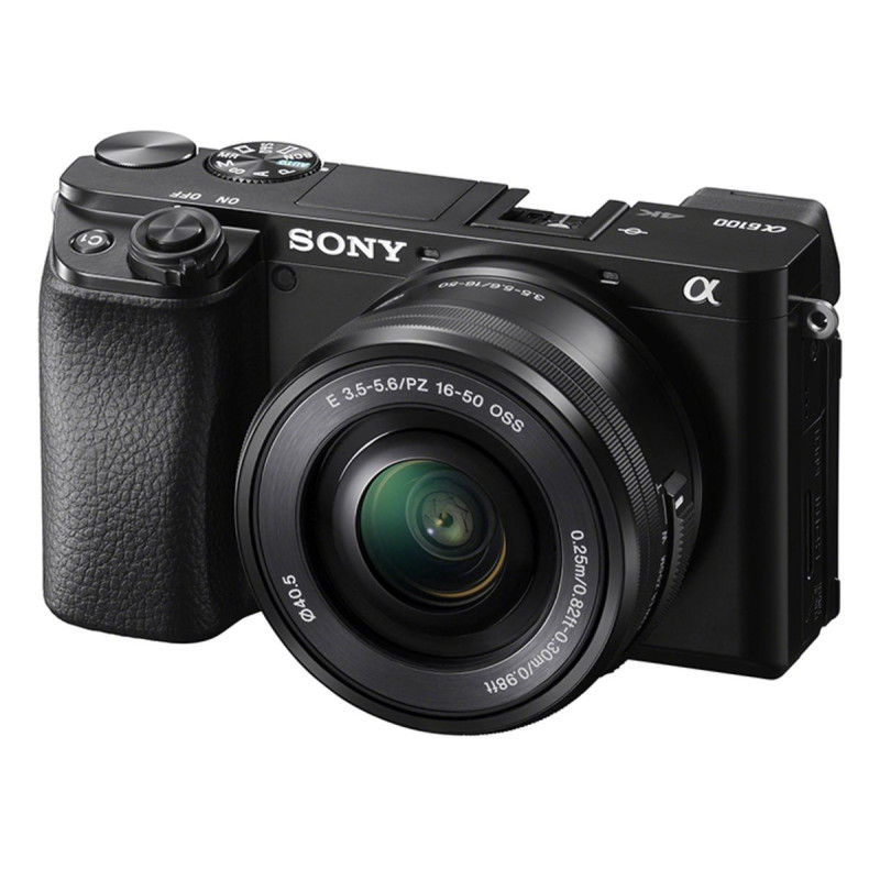 Sony A6100 + 16-50 mm F3.5-5.6 + 55-210 mm f4.5-6.3 OSS