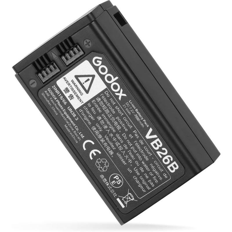 Godox Batterie pour Flash Godox V1 (VB26B)