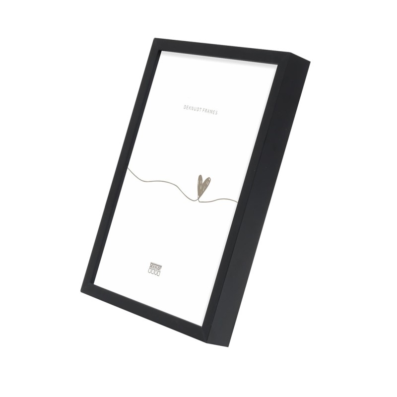 Deknudt cadre en aluminium noir mat 13x18 cm (S029S2)