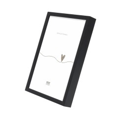 Deknudt cadre en aluminium noir mat 18x24 cm (S029S2)