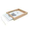 Deknudt cadre en bois clair effet flottant 20x30 cm (S68SG3)