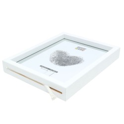 Deknudt cadre blanc effet flottant 20x30 cm (S68SG1)