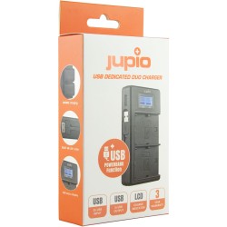 Jupio chargeur pour 2 batteries Nikon En-EL25