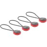 Peak Design lot de 4 ancres micro rouges et noires