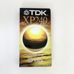TDK cassette S-VHS XP240 -...