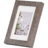 Henzo Cadre Modern 10x15 cm bois grisé
