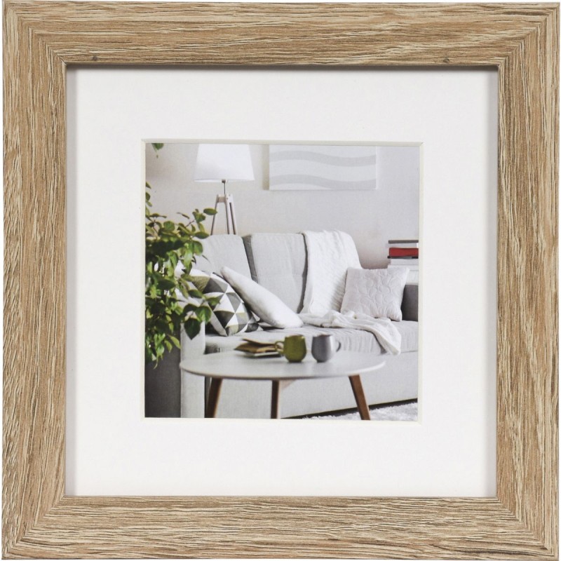 Henzo Cadre Modern 15x15 cm brun clair
