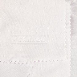 Caruba chiffon microfibre 20x20 blanc
