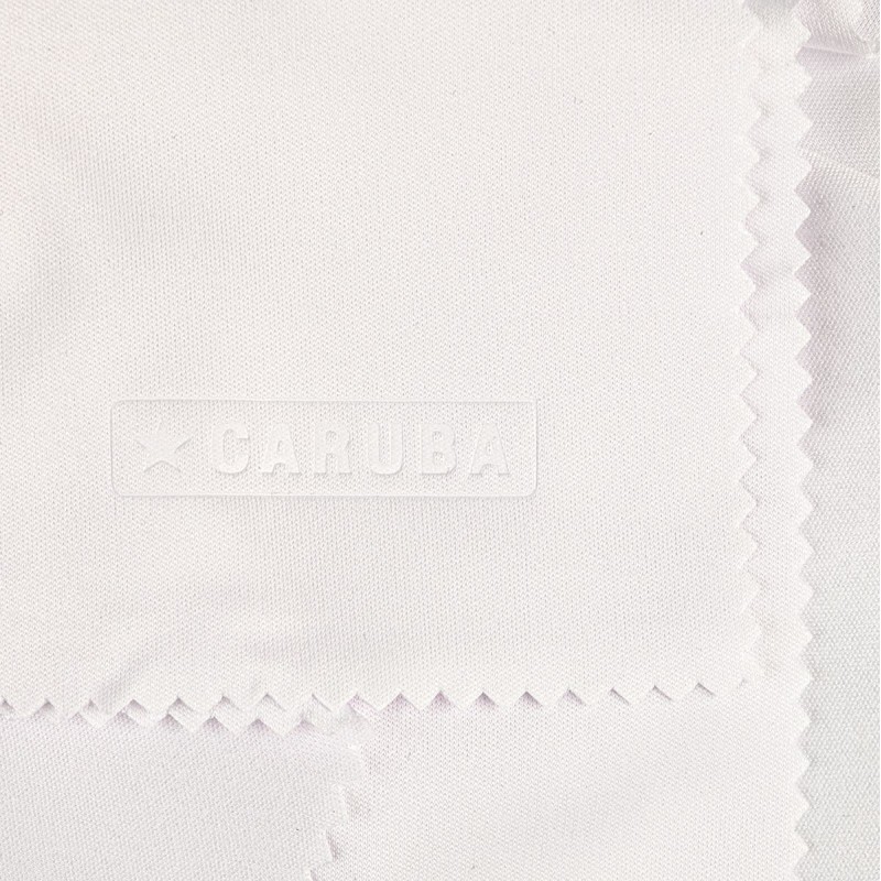 Caruba chiffon microfibre 20x20 blanc