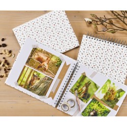 Hama Album Spirale 28x24cm Floral (7739)