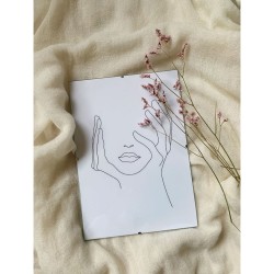 Deknudt Cadre "sous-verre" 29,7x42 cm - A3 (S200K9)