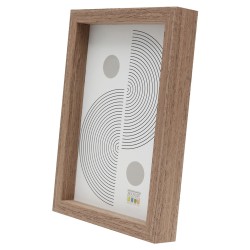 Deknudt Cadre MDF bois foncé 13x18 (S68XH7)